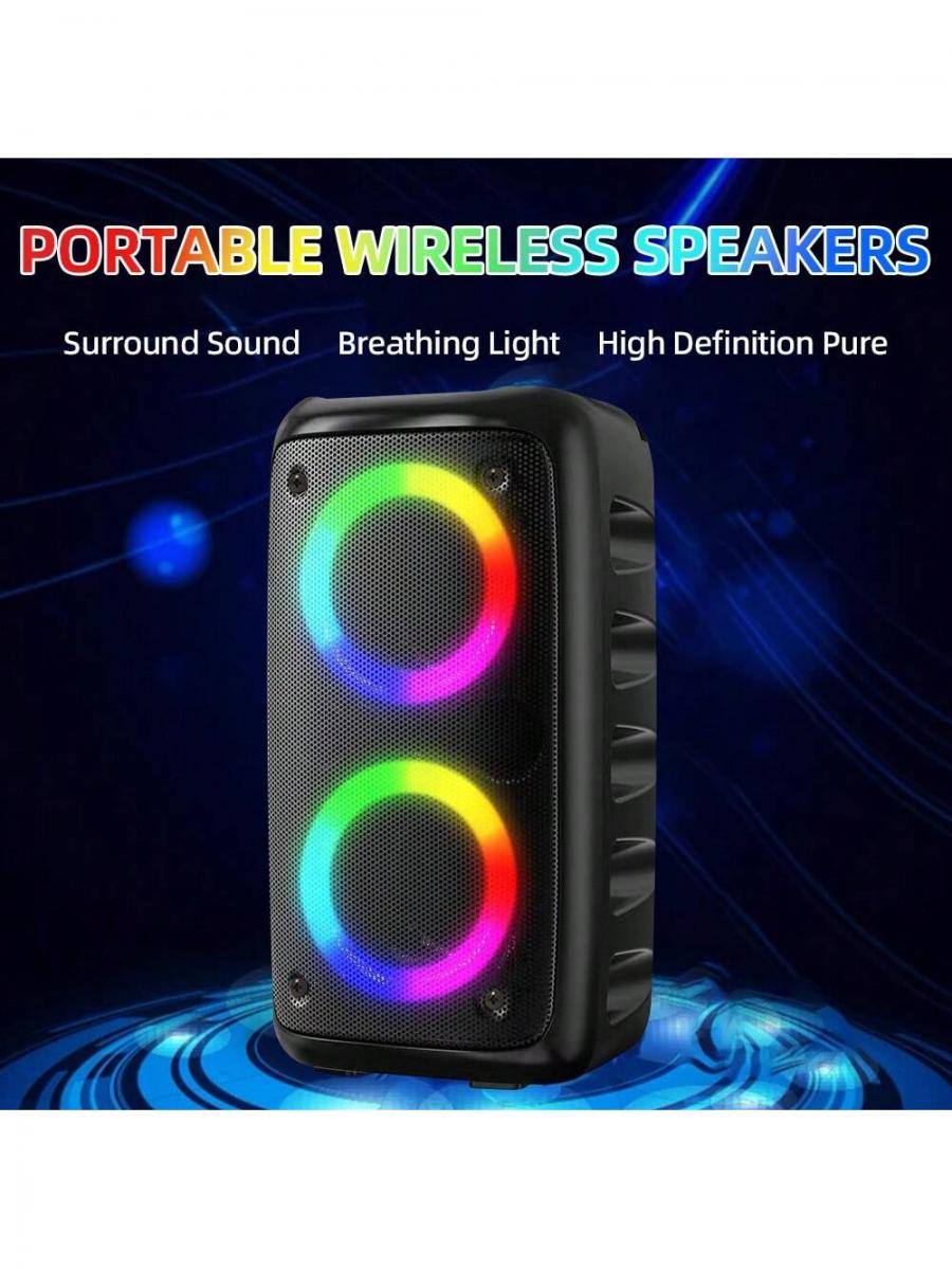King Lucky HY 3317 Outdoor Wireless Speaker with Bass and Disco Light