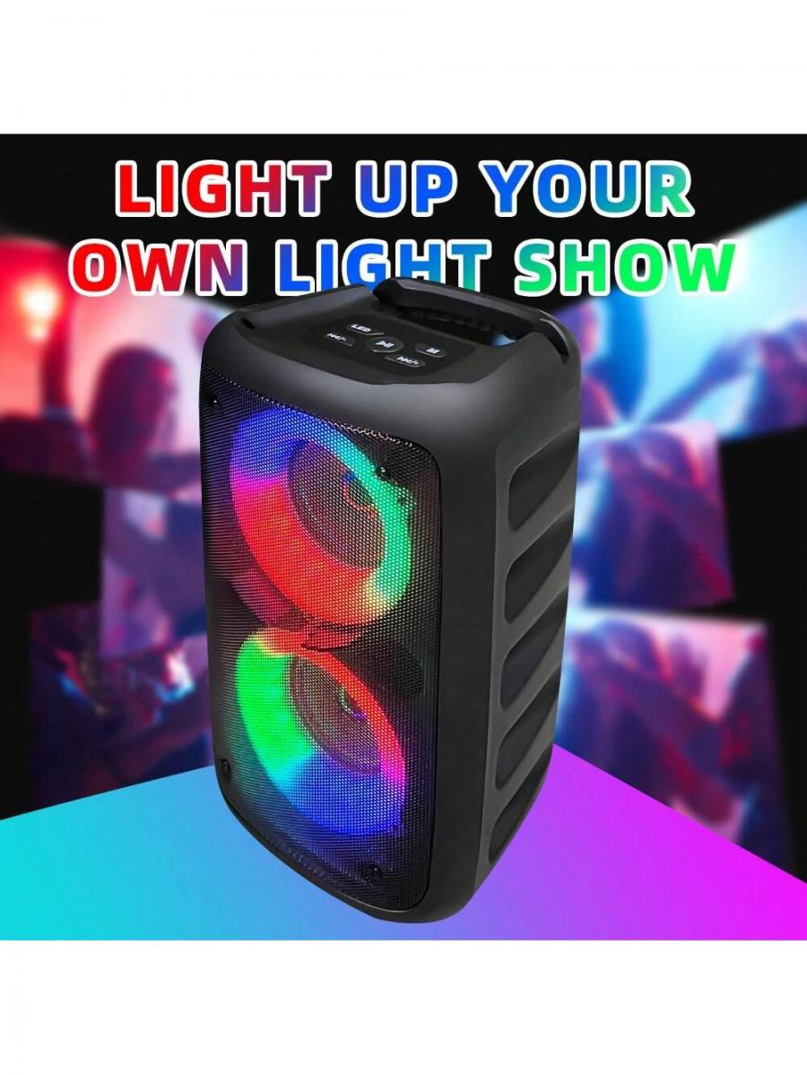 King Lucky HY 3317 Outdoor Wireless Speaker with Bass and Disco Light