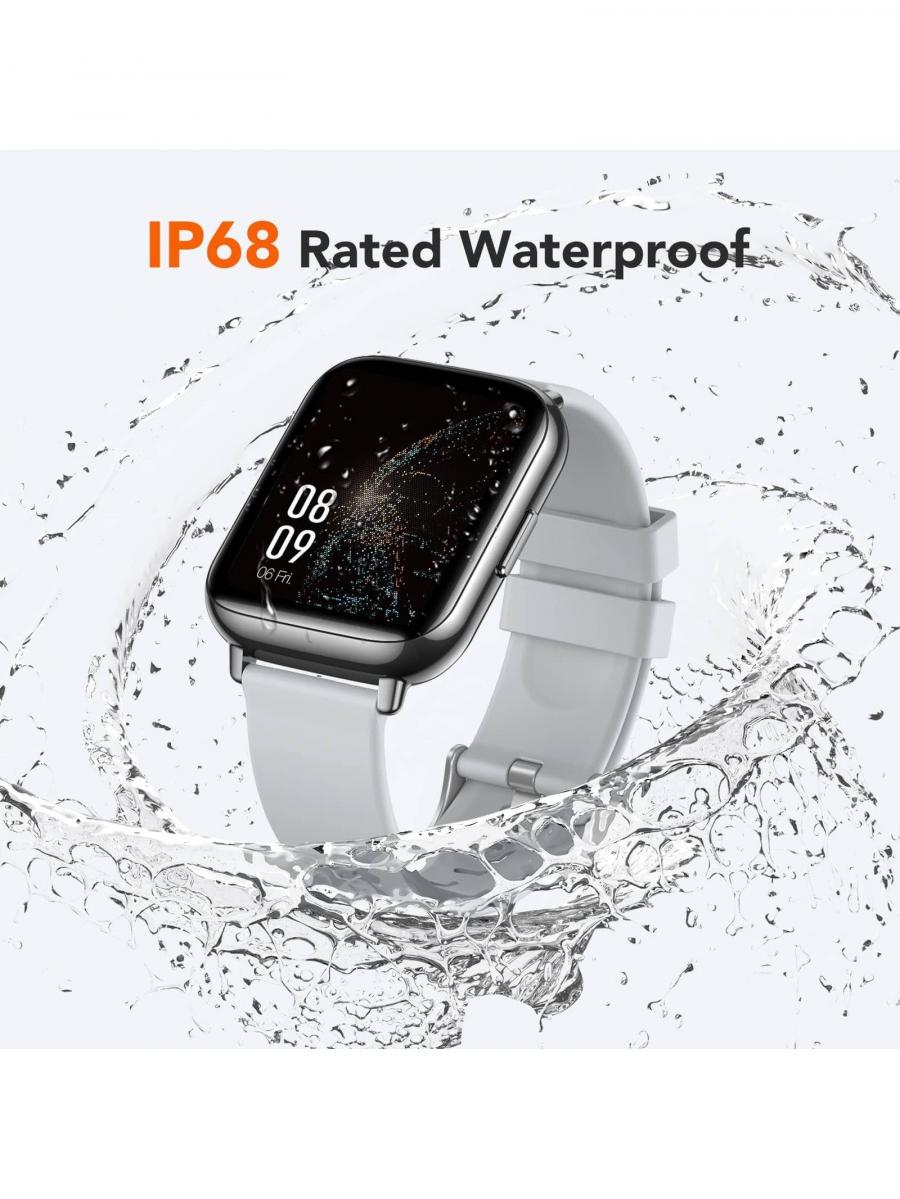 Smart Watch 169 43mm Waterproof Fitness Tracker Heart Rate Monitor