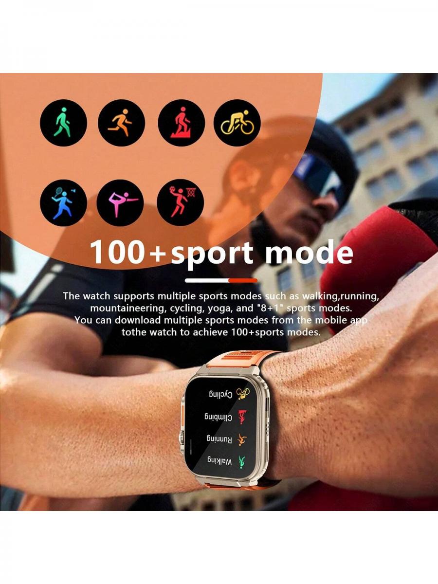 LIGE Smart Watch IP68 Waterproof Fitness Tracker Health Monitor