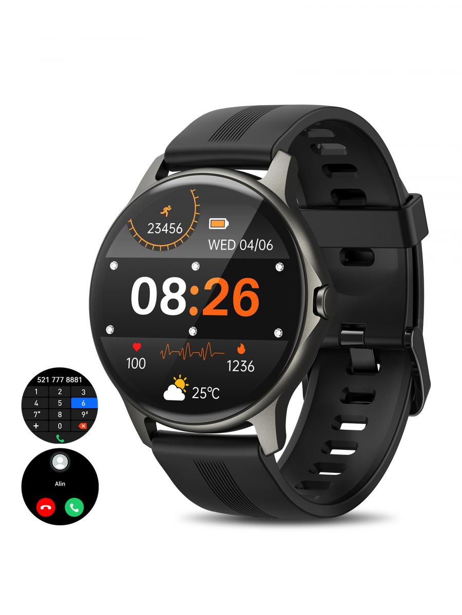 TENSKY Bluetooth Calling Smart Watch IP68 Fitness Tracker LW51