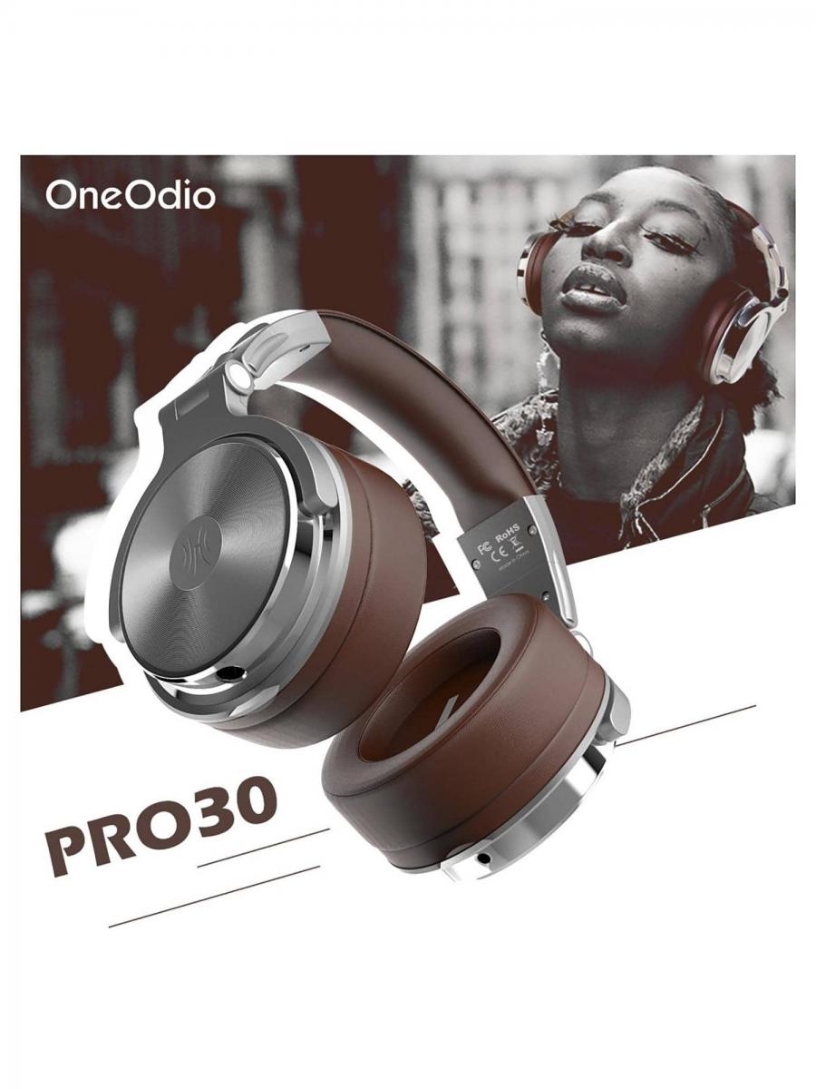 OneOdio Pro 30 Wired Over Ear Headphones with Mic and Deep Bass