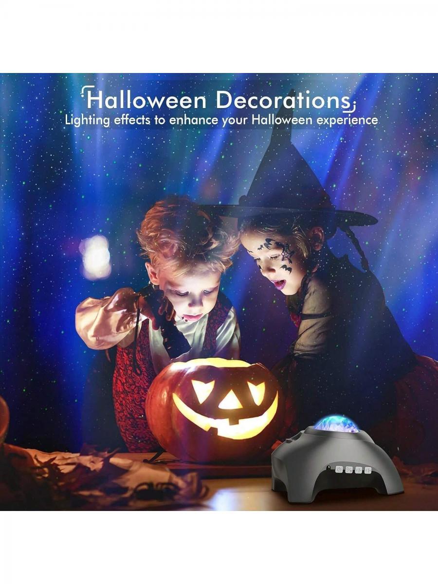 Galaxy Star Projector Bluetooth Speaker Night Light for Home Decor
