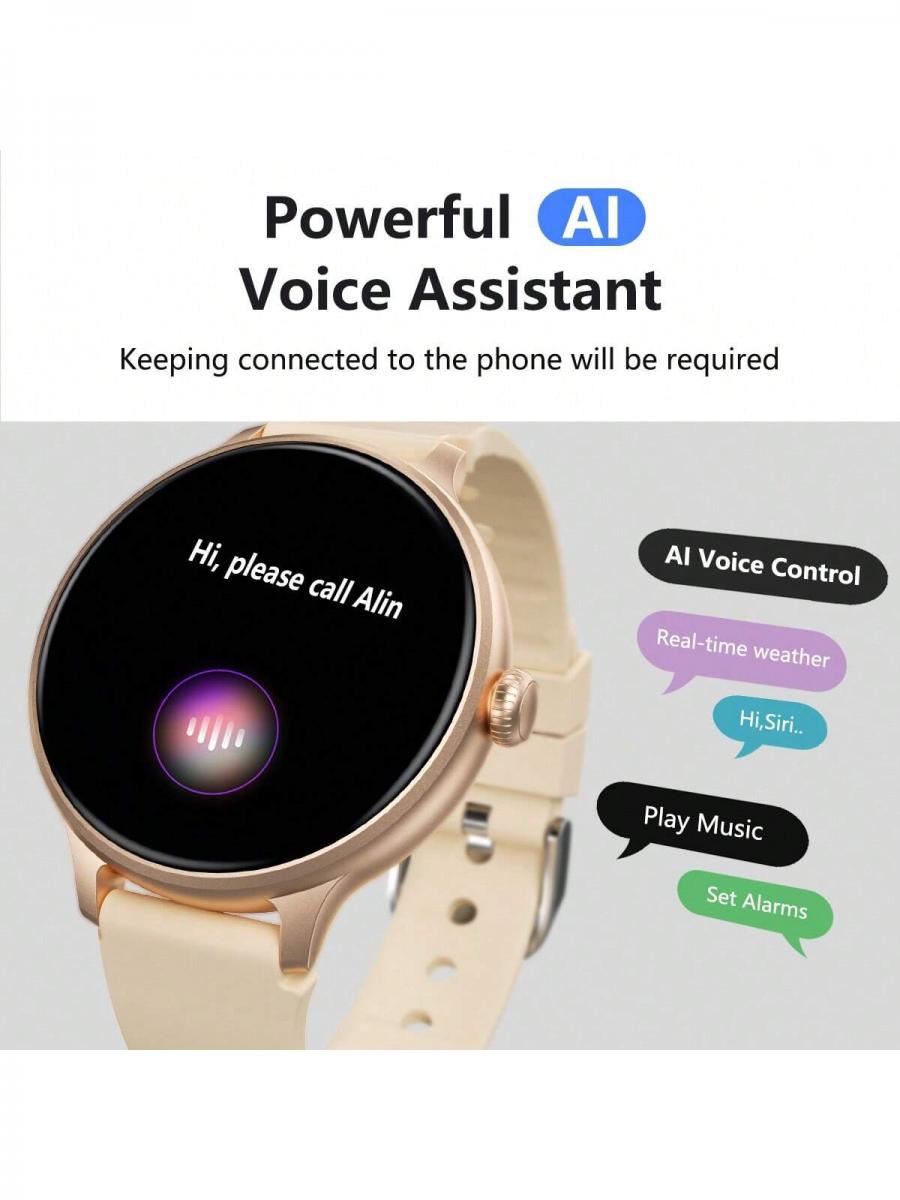 Morepro 2024 Full Screen Touch Sports Smart Watch for All Features