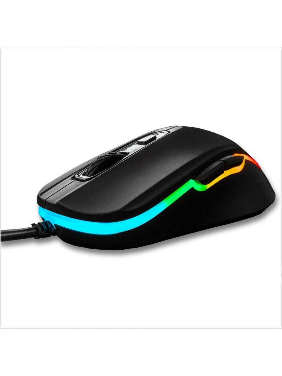Wired Gaming Mouse 800 5000 DPI Adjustable RGB Backlit Modes