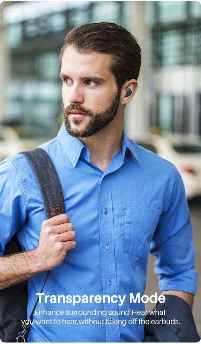 TOZO NC9 Hybrid Active Noise Cancelling Wireless Earbuds