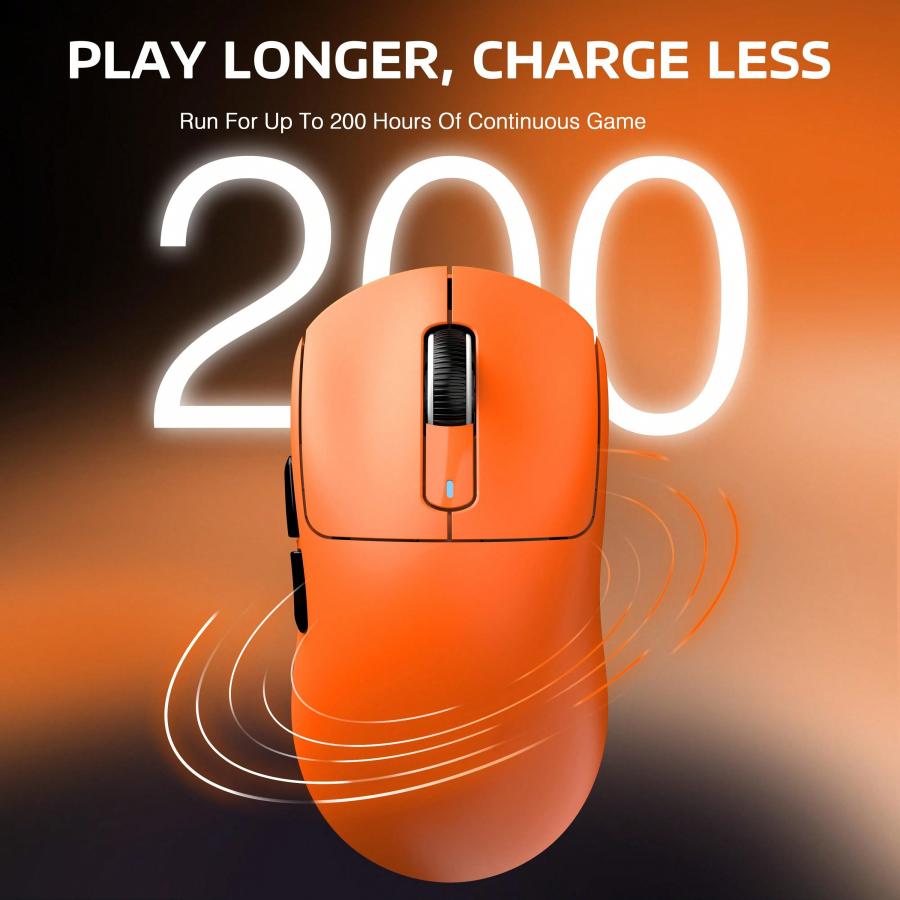 Attack Shark X3 Lightweight Wireless Gaming Mouse Tri Mode 26K DPI