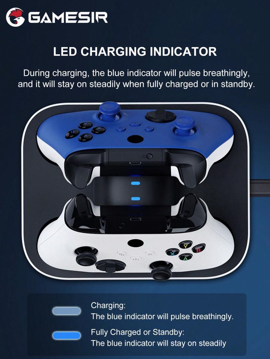 GameSir Xbox Controller Dual Charging Station for Xbox Series and One