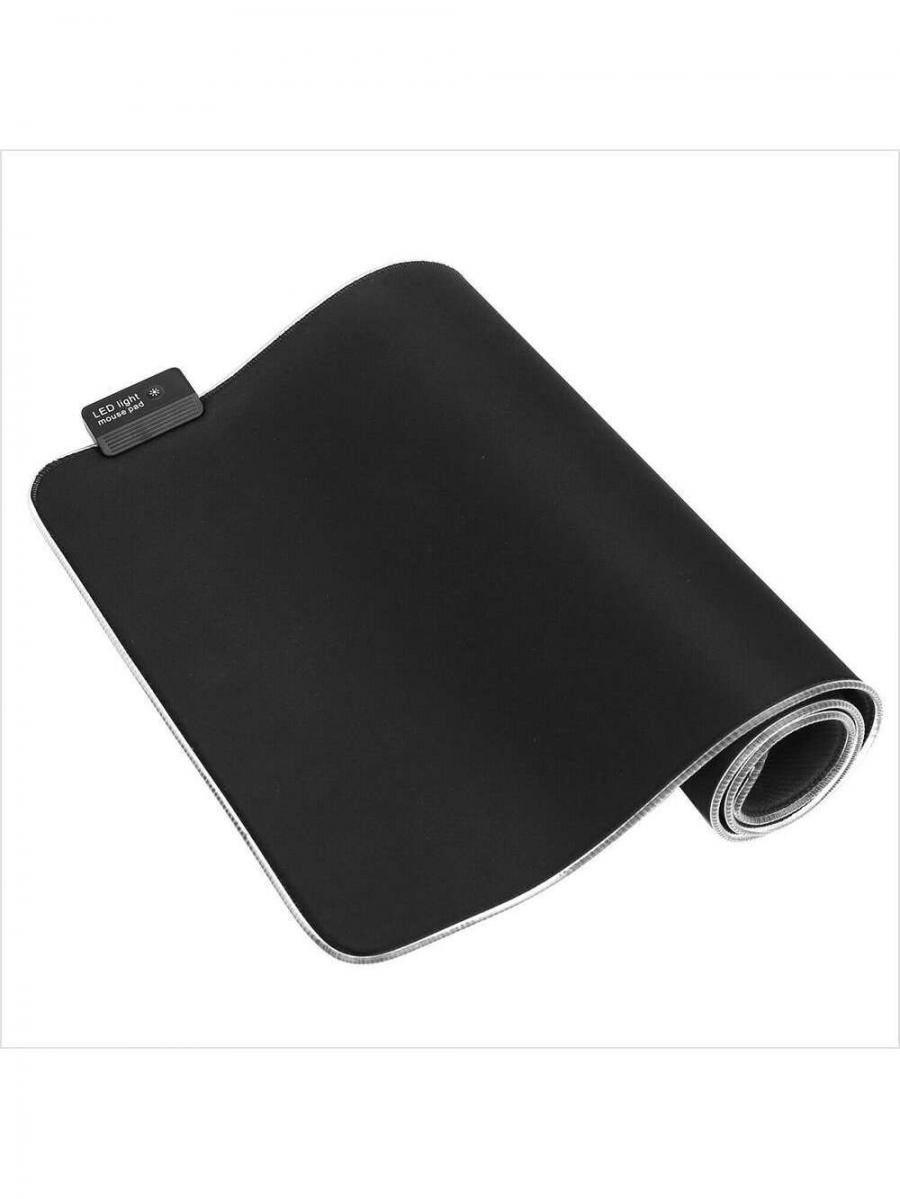 RGB LED Gaming Mouse Pad with 10 Light Modes for PC Setup