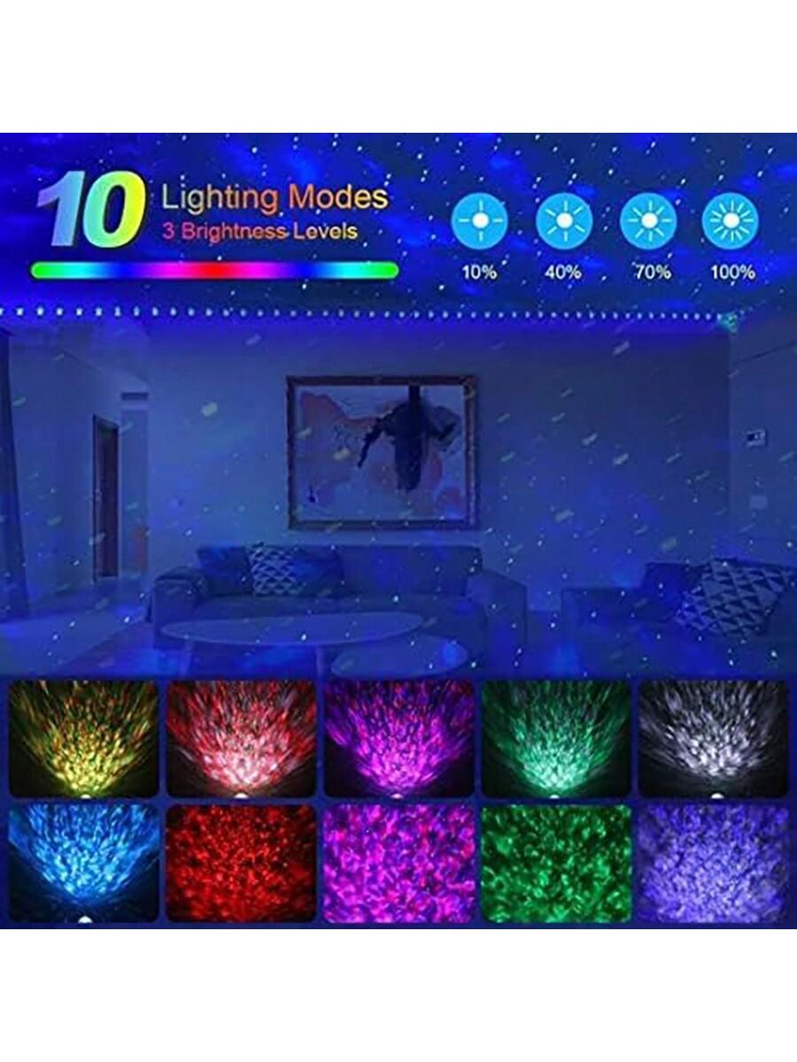HBUDS Smart Galaxy Projector Night Light with Bluetooth Speaker