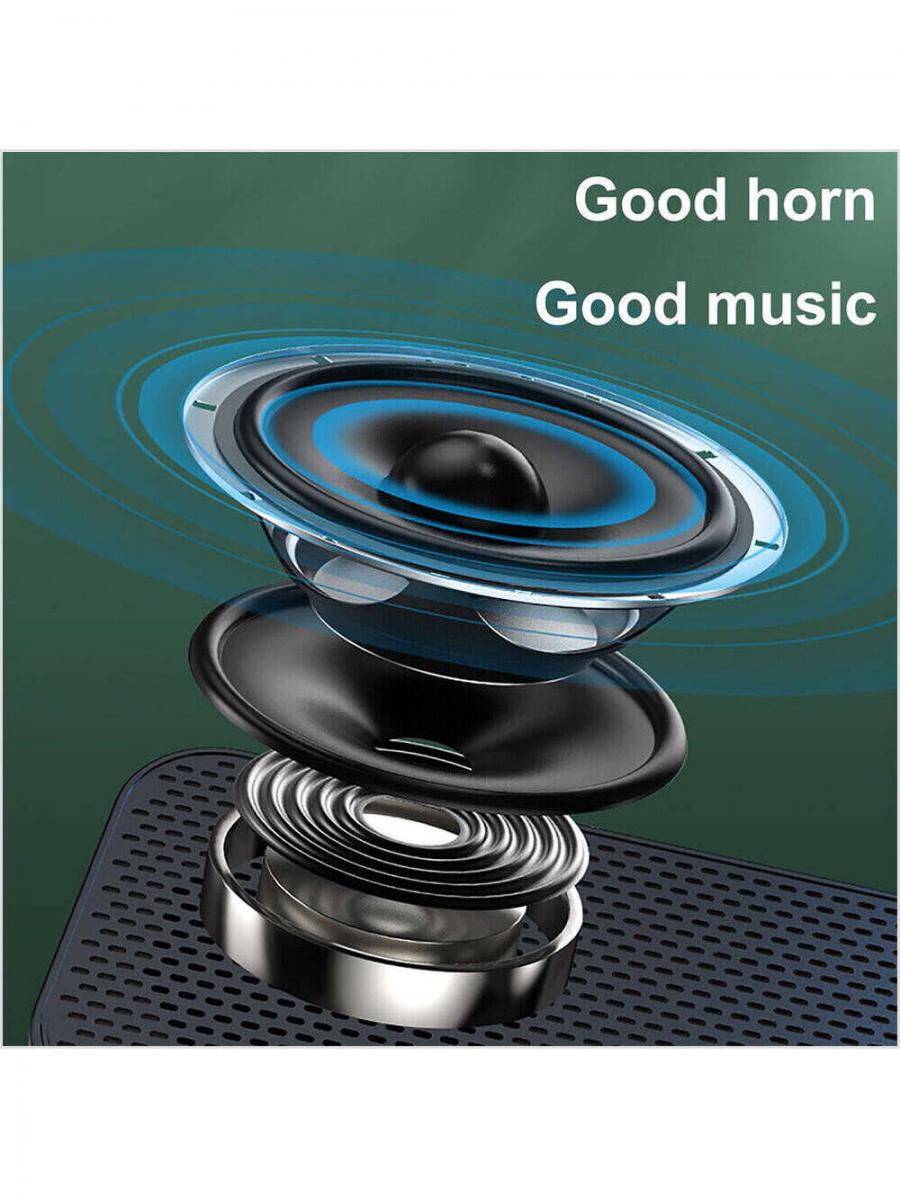 LED Mirror Screen Bluetooth Sound Bar Speaker with Subwoofer