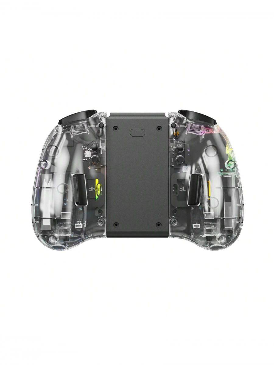 Wireless Game Controller with RGB Lights and Macro Function for Switch