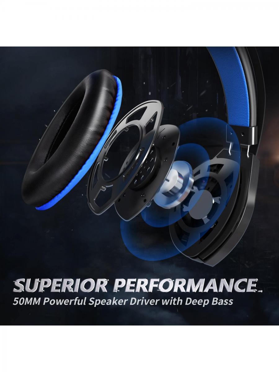 VANKYO CM7000 Pro Gaming-Headset mit Surround Sound und Mikrofon