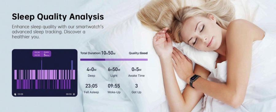 Morepro Smart Watch with Wireless Calling and Health Monitoring
