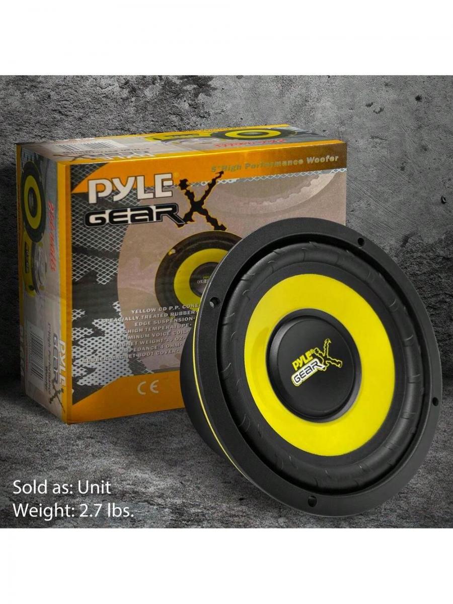 Powerful 5 Inch 200 Watt Mid Bass Woofer Speaker System