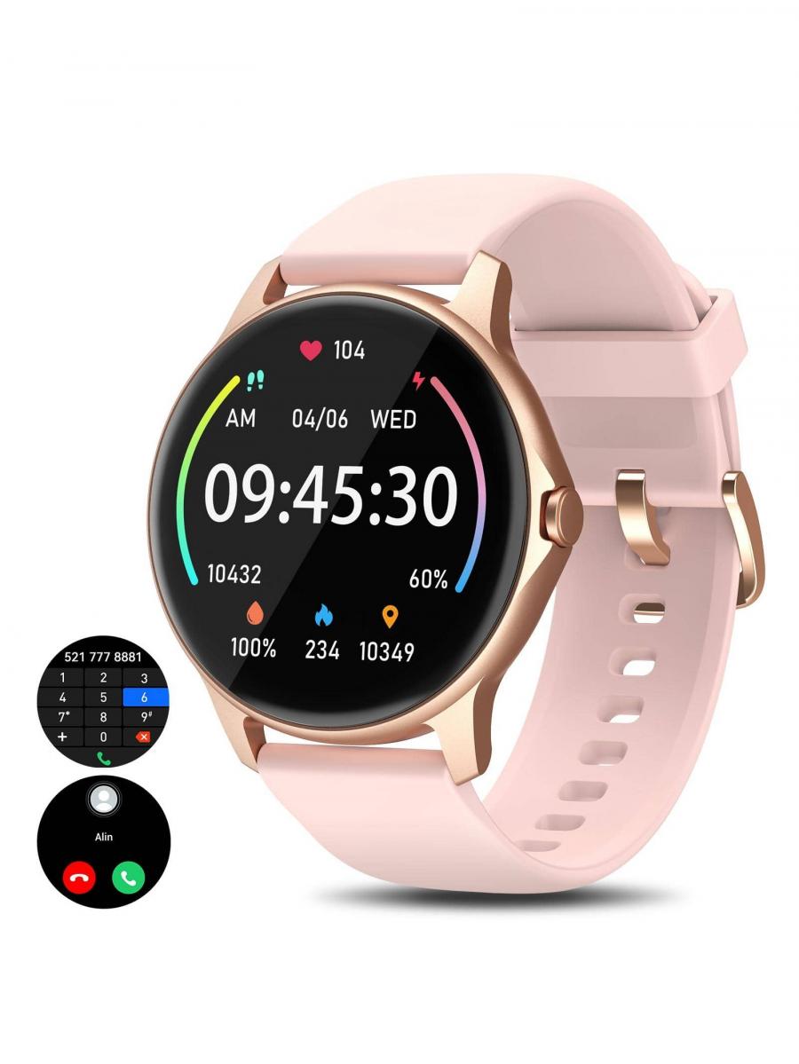 Fitpolo 1 28 Smart Watch BT Calling Waterproof Blood Oxygen Monitor