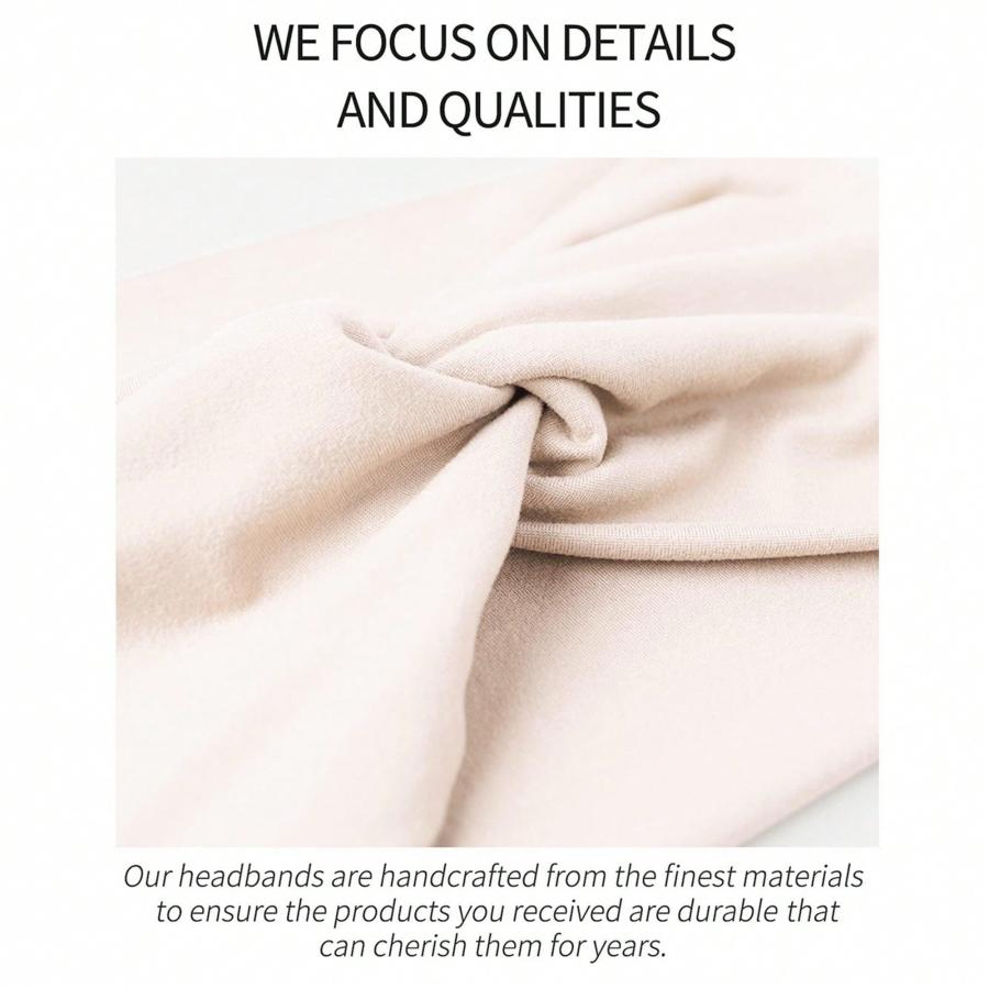 10 Pack African Wide Hair Wraps Women Turban Headbands for Sports