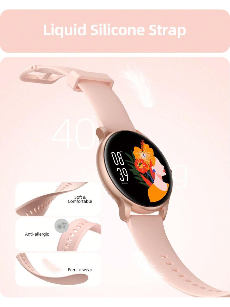 Parsonver Smart Watch Women Bluetooth Fitness Tracker Sleep Monitor