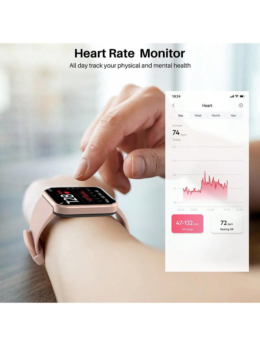 TOZO S2 40mm Mini Smart Watch Alexa Fitness Tracker Waterproof