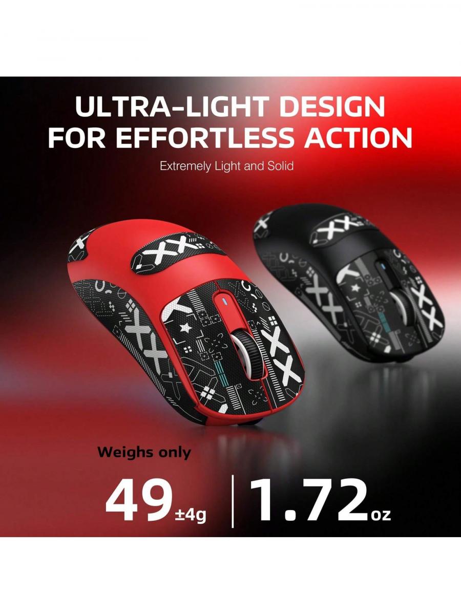 X3 Ultra Light Wireless Gaming Mouse Ergonomic 26k DPI Triple Mode