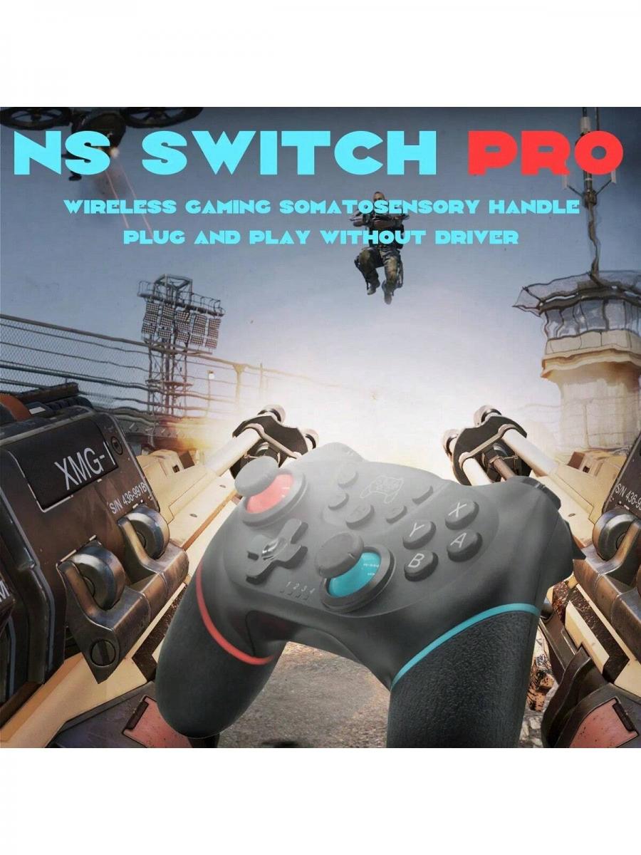 Wireless Bluetooth Gamepad for Nintendo Switch Pro Joystick Controller