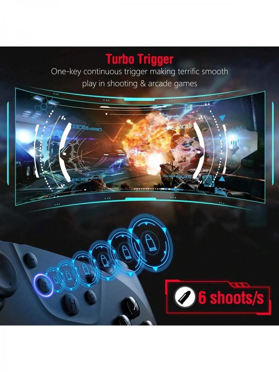 Wireless Bluetooth Gamepad for Nintendo Switch Pro Joystick Controller