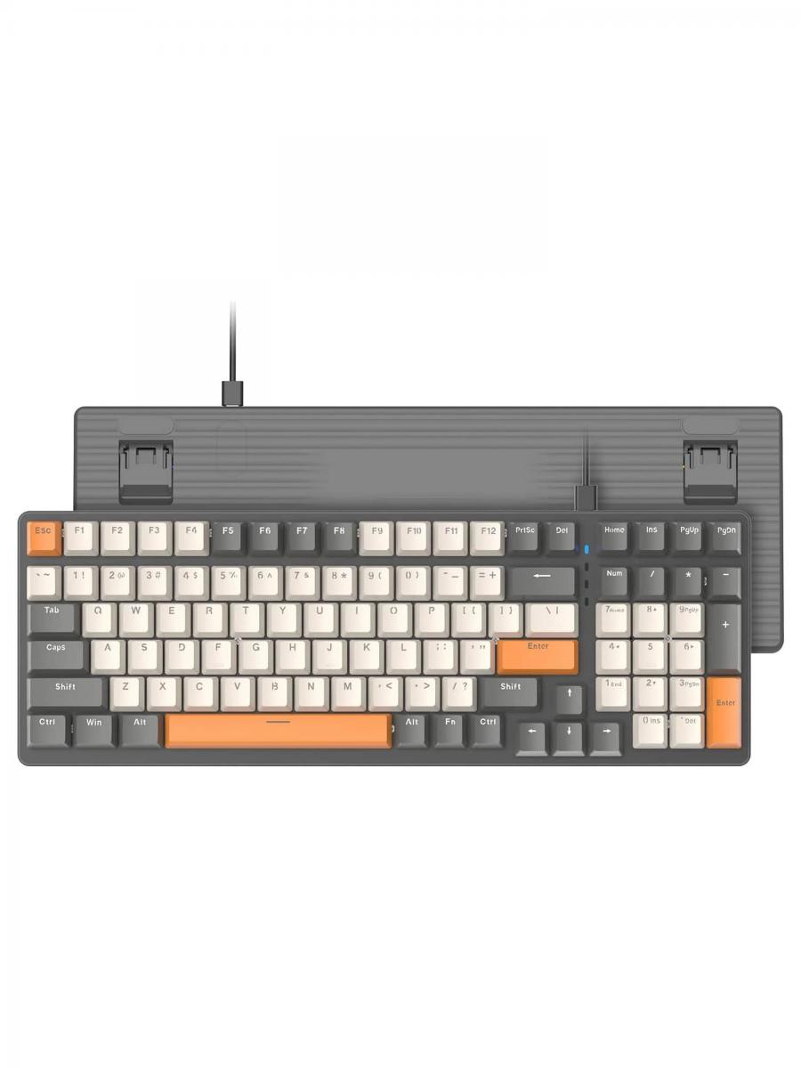 Mechanische Chroma RGB-Gaming-Tastatur mit Nummernblock und Anti-Ghosting