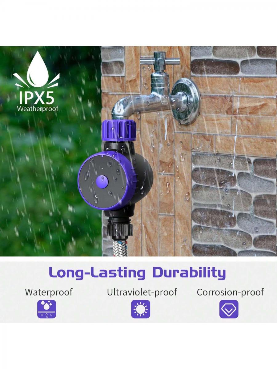 Smart Bluetooth Water Timer WiFi Sprinkler Controller for Gardens