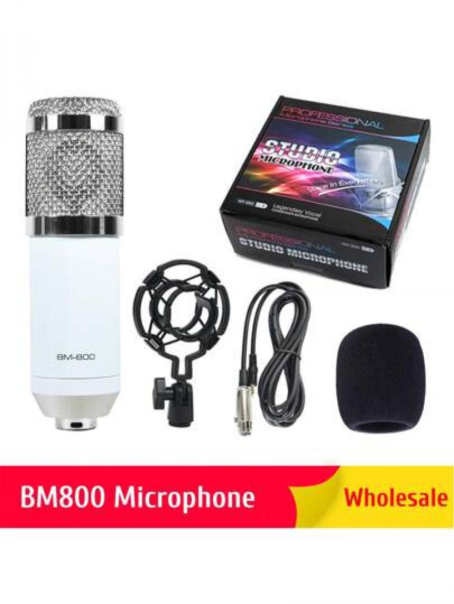 DJ20 Pro Audio Mixer Live Streaming Set Studio Mic Sound Card