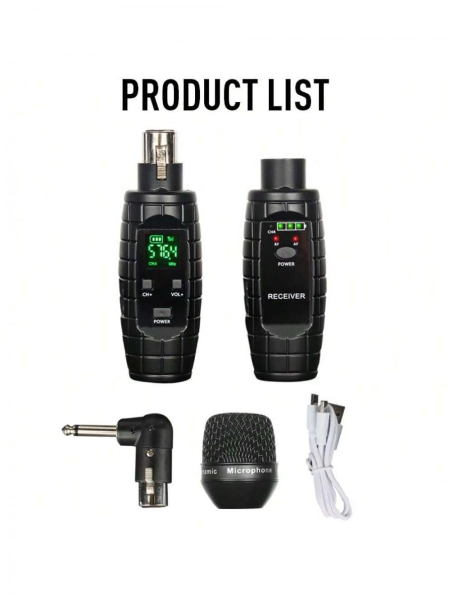 Lmbgm A2 Professional Dynamic UHF Wireless Microphone System