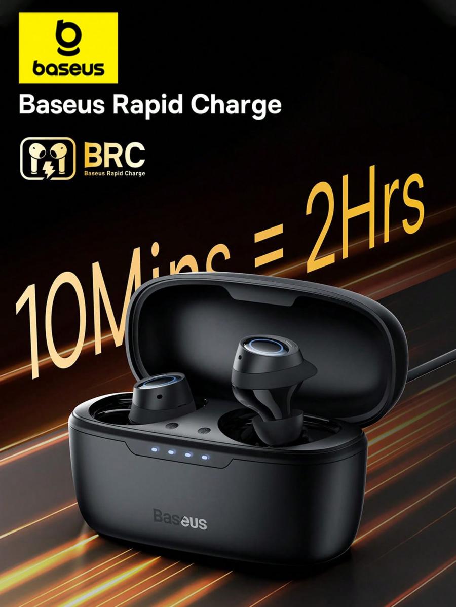 Baseus Bowie MA10 Wireless Earbuds Active Noise Cancelling 140H Playtime