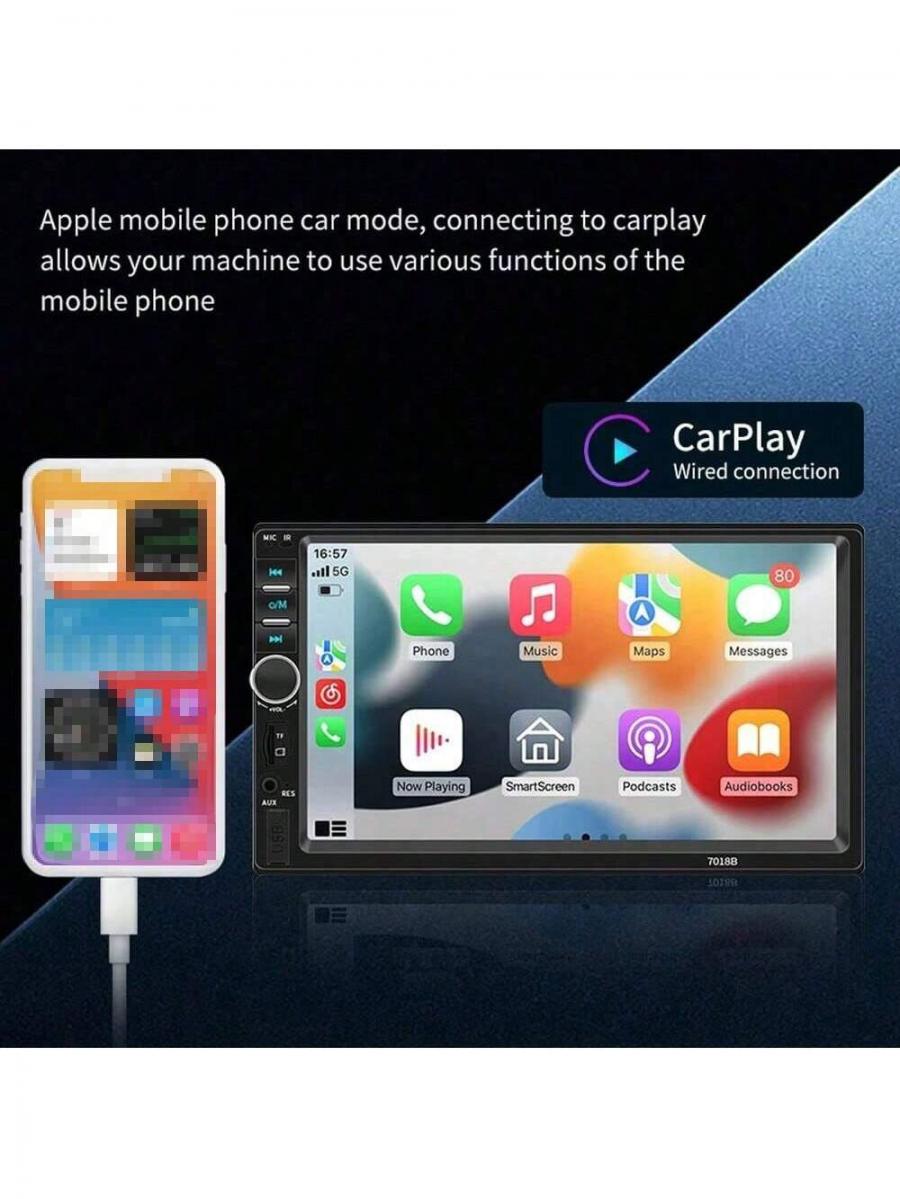 Acodo 7inch Touch Screen Carplay Bluetooth MP5 Radio Player