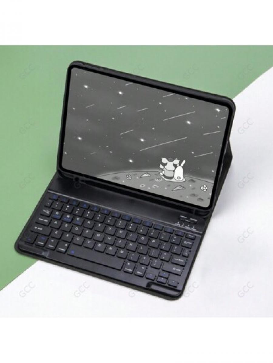 Smart Foldable Stand Case for iPad Air 6 Pro 11 with Pencil Slot