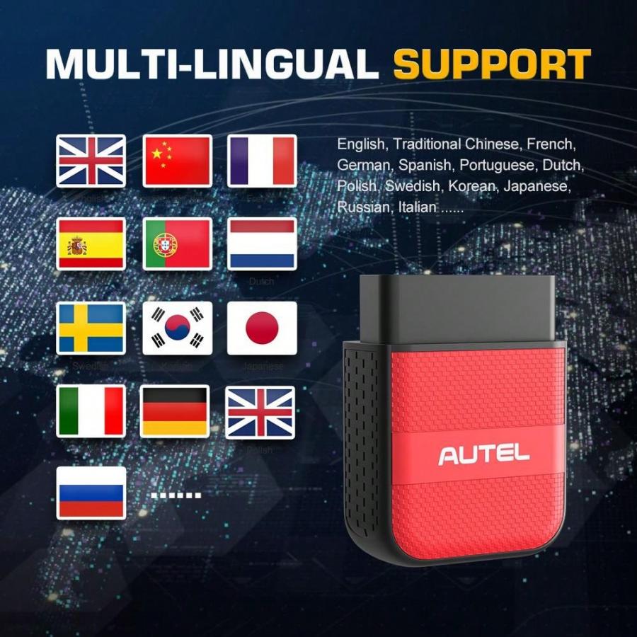Autel MaxiAP AP200H OBD2 Wireless Bluetooth Code Reader Scanner