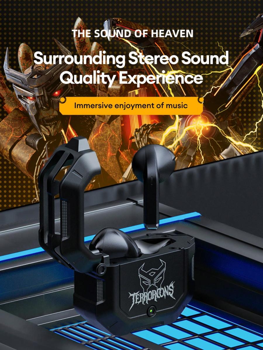 Tf T12 Wireless Earphones Half In Ear Passive Noise Cancelling Earbuds
