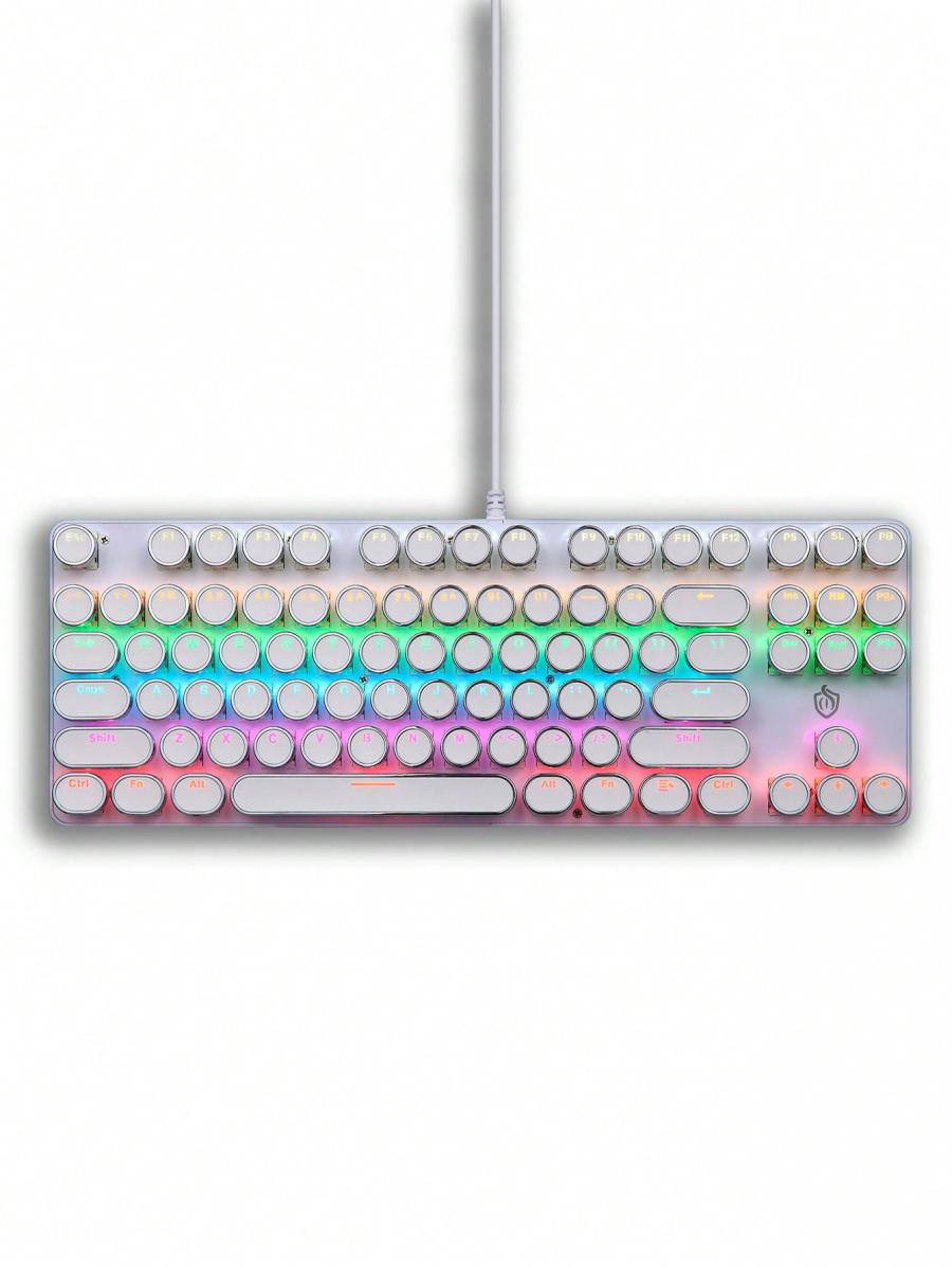 Проводная механическая игровая клавиатура с подсветкой RGB