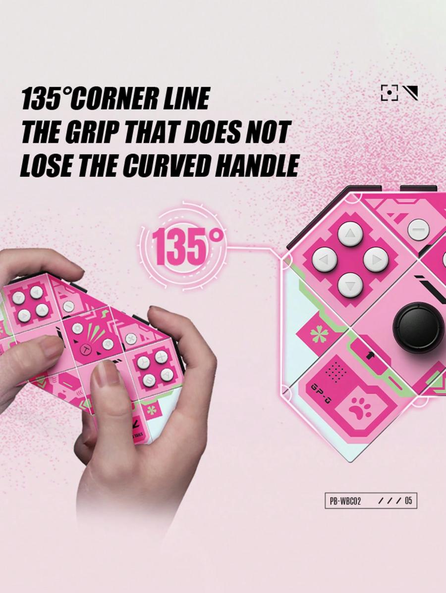 Paw Print Themed Gaming Controller for Animal Lovers