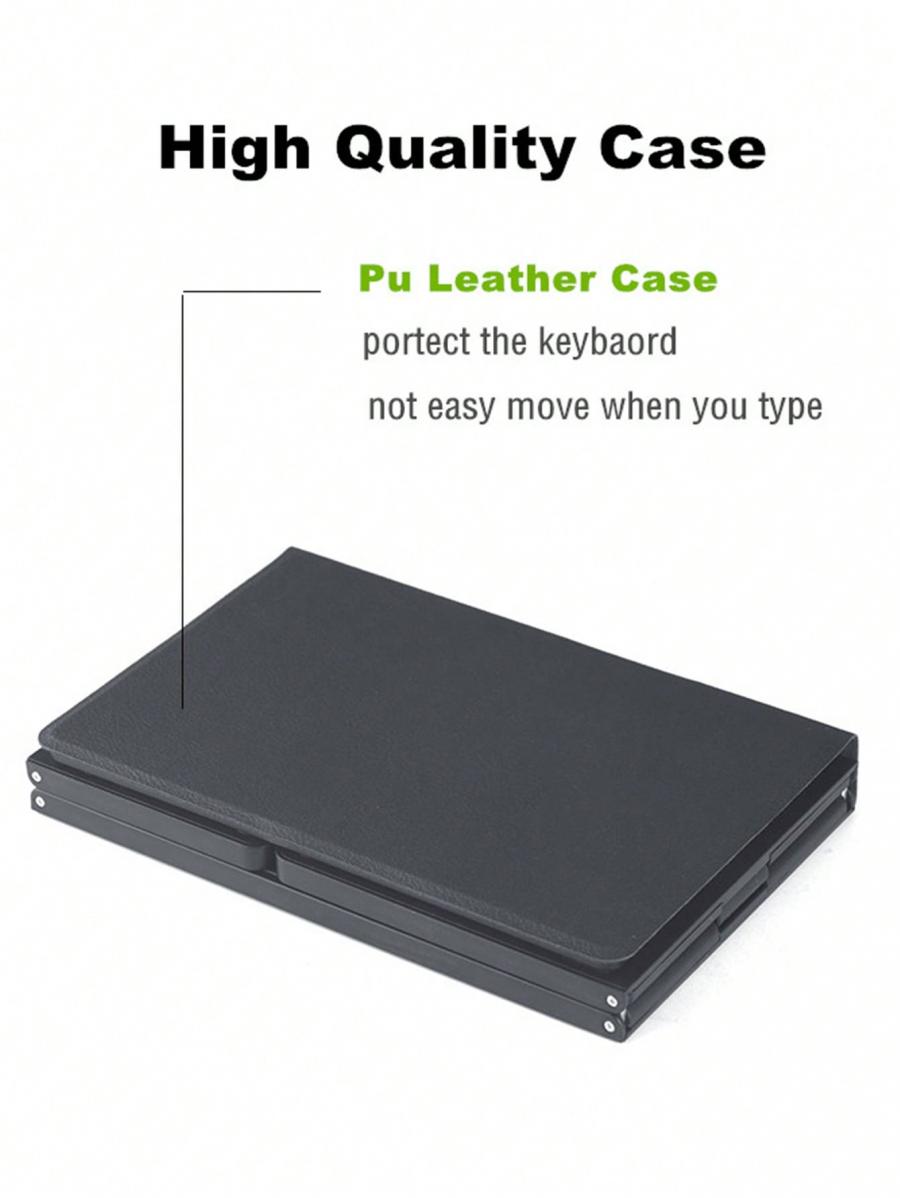 B055 Portable Foldable Bluetooth Keyboard with Touchpad for Travel