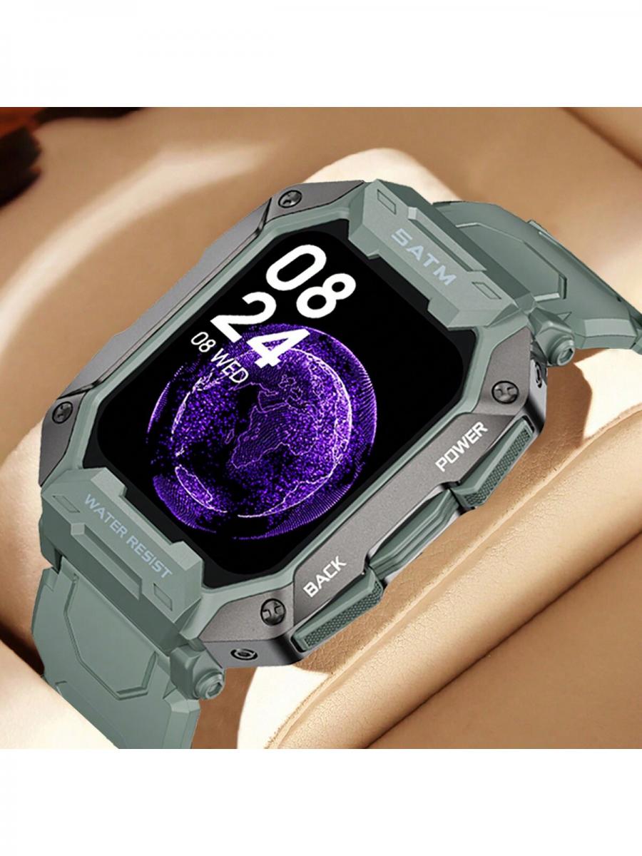 LIGE Voice Call Smart Watch with Heart Rate Monitor and Waterproof Design