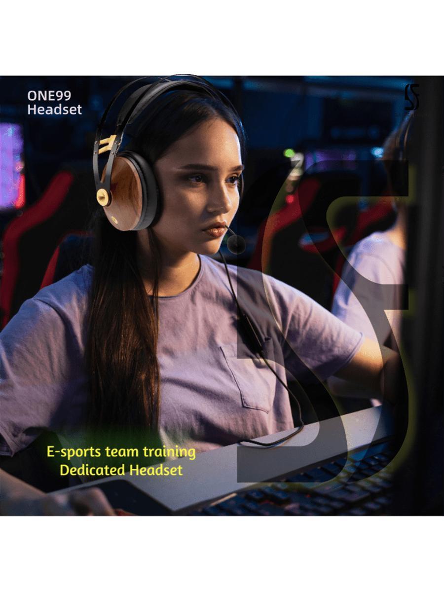 Kabelgebundenes Gaming-Headset mit Mikrofon, einstellbarer Lautstärkeregelung, 35-mm-Buchse