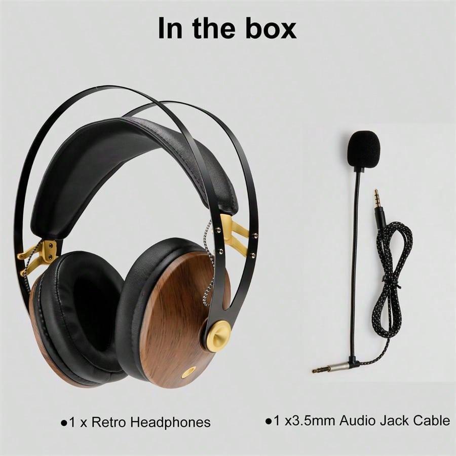 Kabelgebundenes Gaming-Headset mit Mikrofon, einstellbarer Lautstärkeregelung, 35-mm-Buchse