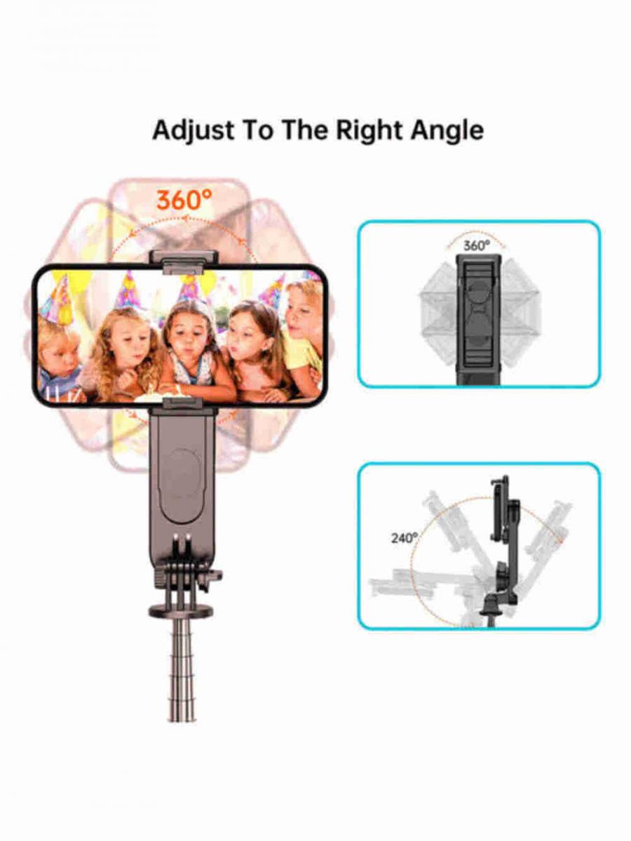 Bluetooth Remote Selfie Stick Tripod Stand for Smartphones