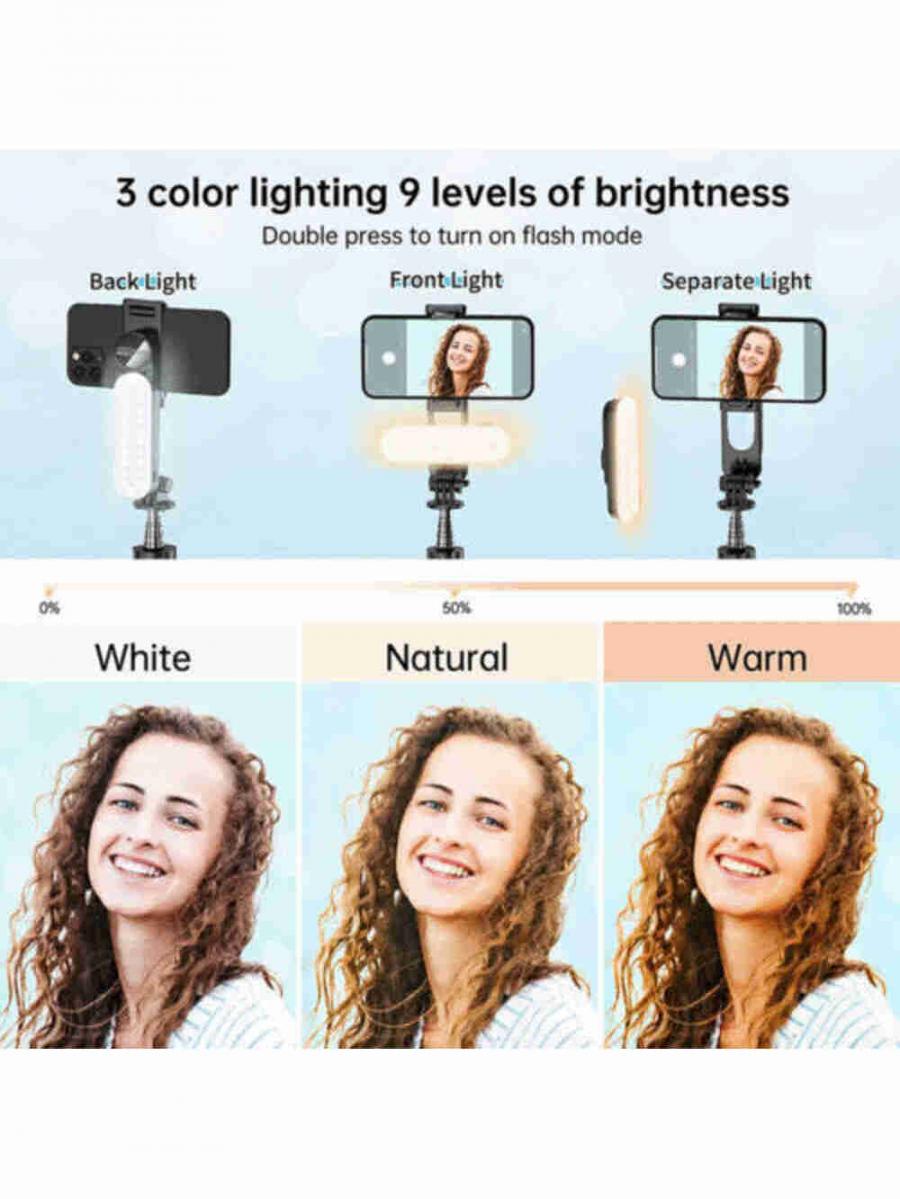 Bluetooth Remote Selfie Stick Tripod Stand for Smartphones