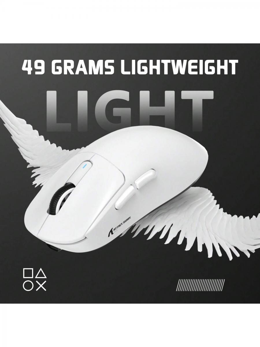 X3 Wireless Gaming Mouse Tri Mode 26K DPI Optical Sensor 5 Buttons