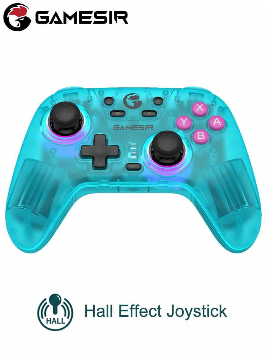 GameSir Wireless Gamepad with Hall Effect Sticks for Switch PC Mobile