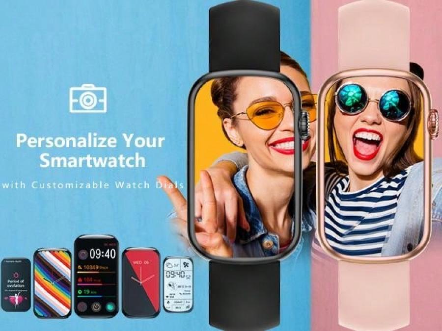 MorePro Fitness Tracker Smartwatch with Heart Rate Monitor and Sleep Tracking