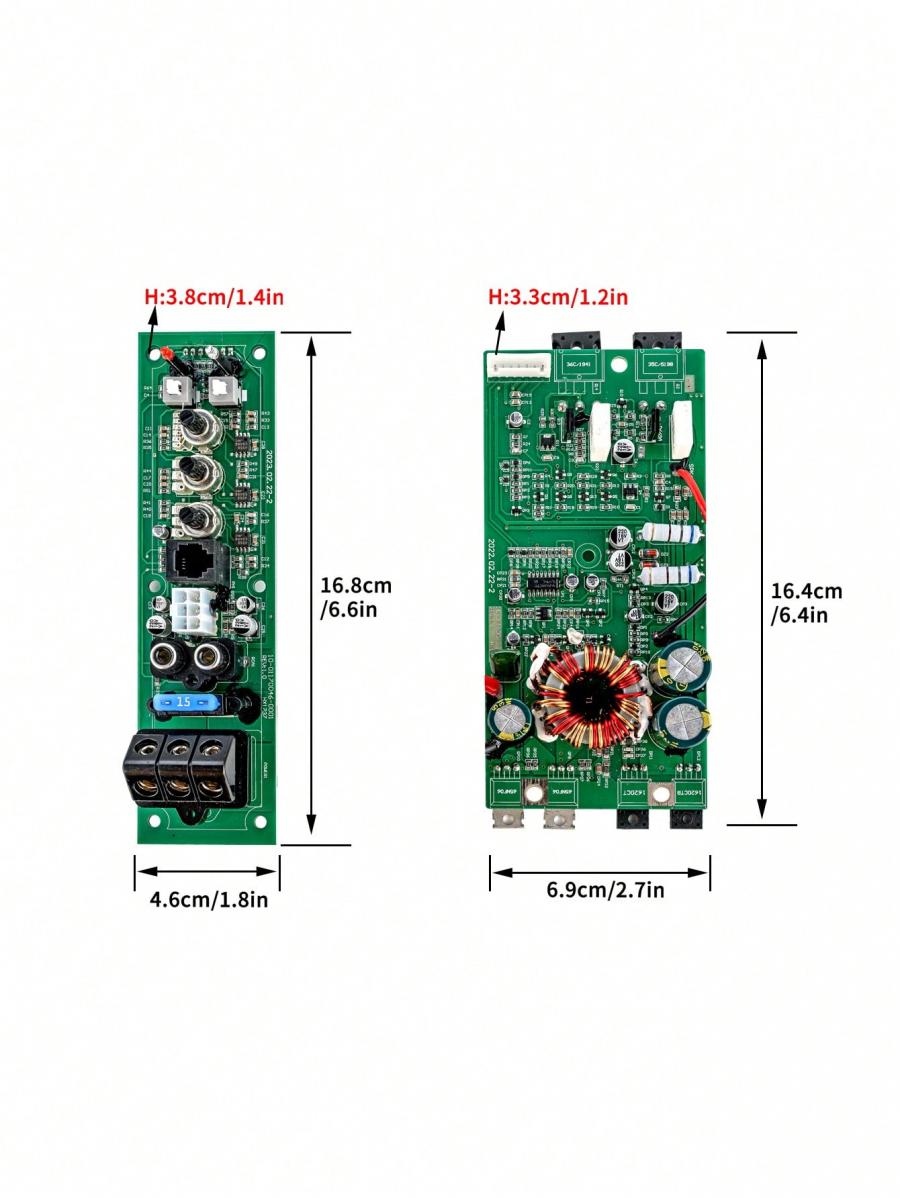 Vdmy Ltv 120W Green AB Class Mono Amplifier Board for Cars