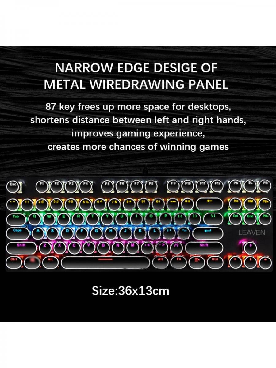 ABS Ultra Durable Keyboard One Piece Design