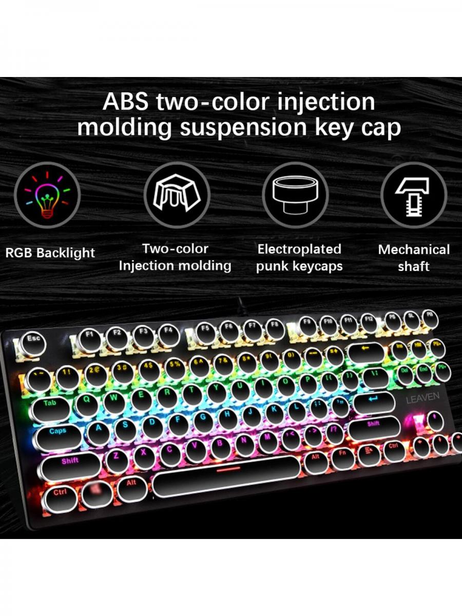 ABS Ultra Durable Keyboard One Piece Design