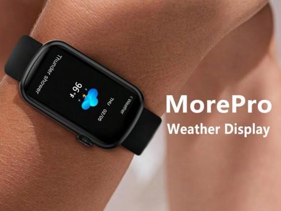 MorePro Multifunctional Fitness Tracker Heart Rate Monitor Smartwatch